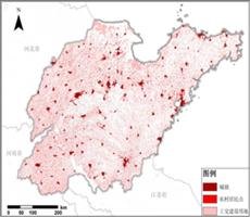 山东省建设用地空间分布数据服务