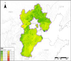 多种卫星遥感数据反演河北省地表反照率(Albebo)数据服务
