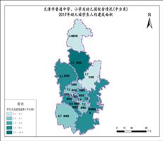 天津市2017年幼儿园学生人均建筑面积