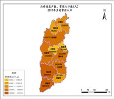 山西省2017年乡村常住人口