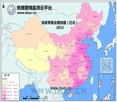 2015年批发零售业增加值