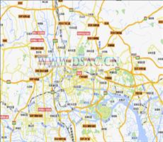 广州市电子地图矢量数据