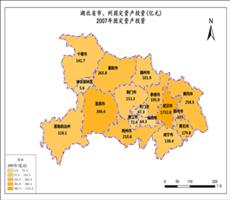 湖北省市、州固定资产投资数据