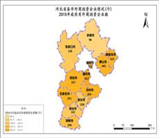 河北省2015年实有外商投资企业数