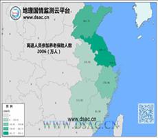 华东2006年离退员工养老保险人数