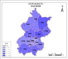 北京市2016年建制镇