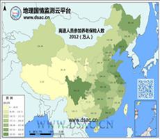 2012年离退人员参加养老保险人数