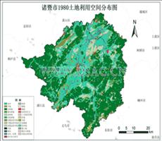 诸暨市土地利用数据产品
