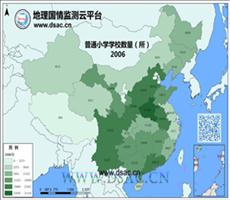 2006年普通小学学校数量