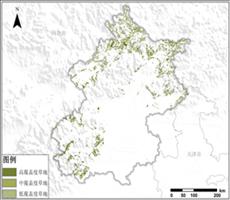 北京市草地资源空间分布数据服务