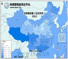 2013年水资源总量