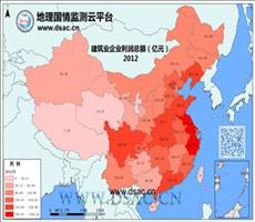 2012年建筑业企业利润总额