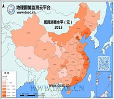 2013年居民消费水平