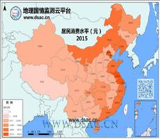 2015年居民消费水平
