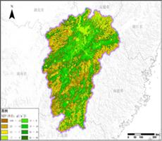 多种卫星遥感数据反演江西省净生态系统生产力（NEP）数据服务
