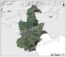 天津市Landsat 8卫星影像