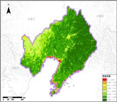 遥感数据反演辽宁省植被指数（NDVI）数据服务