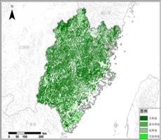 福建省林地资源空间分布数据服务