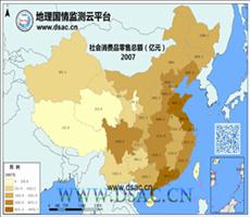 2007年社会消费品零售额