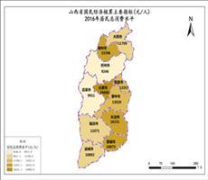 山西省2016年居民消费水平