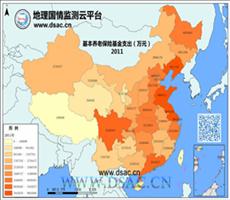 2011年基本养老保险基金支出