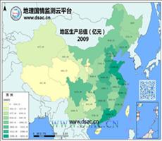 2009年地区生产总值