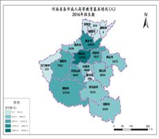河南省2016年招生数（各市成人高等教育基本情况）