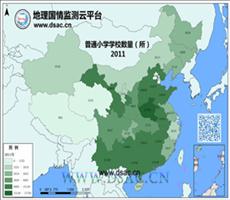 2011年普通小学学校数量
