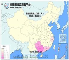 2010年民族分布（毛南族）