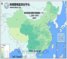 2007年城市居民消费价格指数