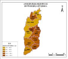 山西省2017年农村居民人均可支配收入