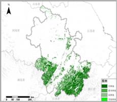 安徽省林地资源空间分布数据服务