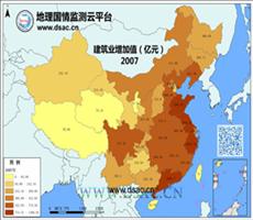 2007年建筑业增加值