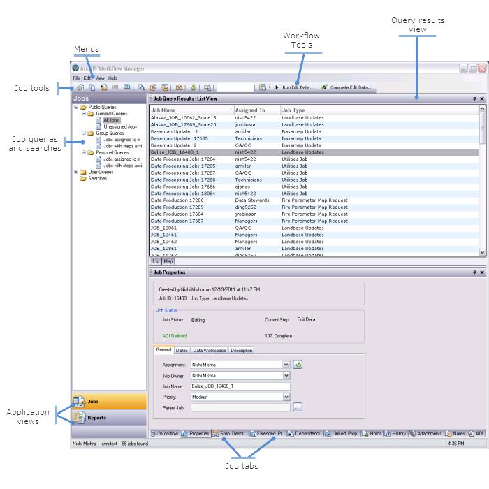 ArcGIS 教程：Workflow Manager 快速浏览