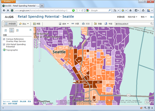 ArcGIS Server在Web 应用程序中共享地图
