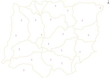 ArcGIS教程：在点和线之间创建连接线（线路图）