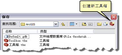 ArcGIS ArcMap创建工具箱