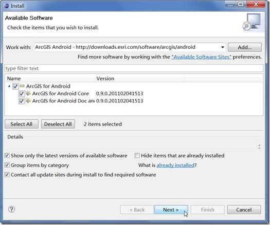ArcGIS API for Android 案例教程 2