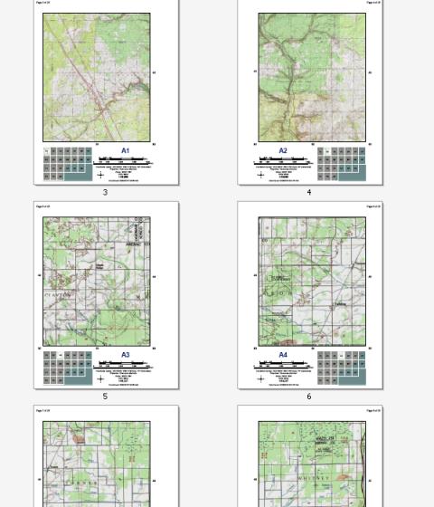 ArcGIS教程：创建包含对开页面的地图册