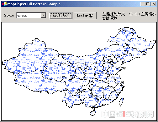 MapObjects地图填充符号库扩展[Dotnet C#]