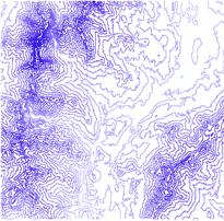 ArcGIS教程:使用等值线