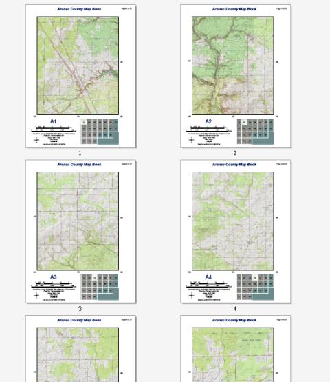 ArcGIS教程：导出地图册