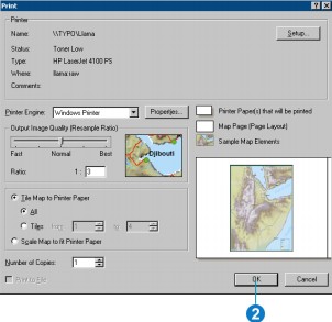 ArcMap——保存及打印地图