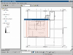 ArcGIS教程——在streets层中找到parks区域