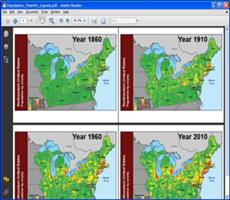 ArcGIS教程：打印和导出时态地图