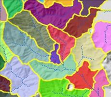 ArcGIS教程：分水岭的工作原理