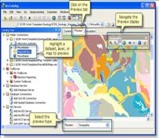 ArcCatalog 基本词汇