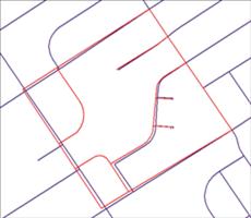ArcGIS ArcMap编辑教程-空间校正变换对数据执行橡皮页变换
