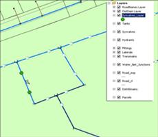 ArcGIS教程：地理处理服务示例（几何网络追踪）