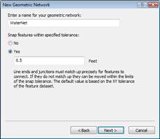 ArcGIS Geodatabase构建教程5：构建几何网络